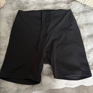 Pink-Victoria's Secret Black Bike Shorts